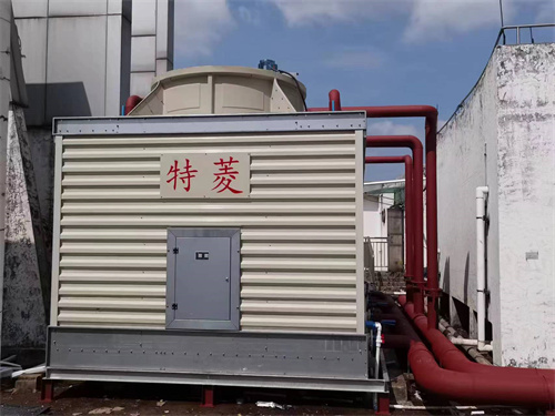 節能型橫流式方形玻璃鋼冷卻塔,玻